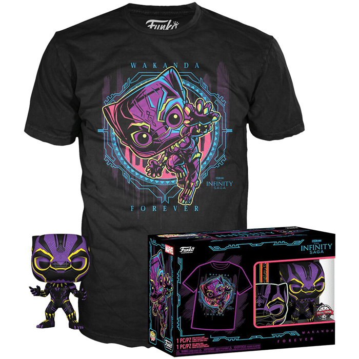 promo t shirt wakanda forever funko taille s