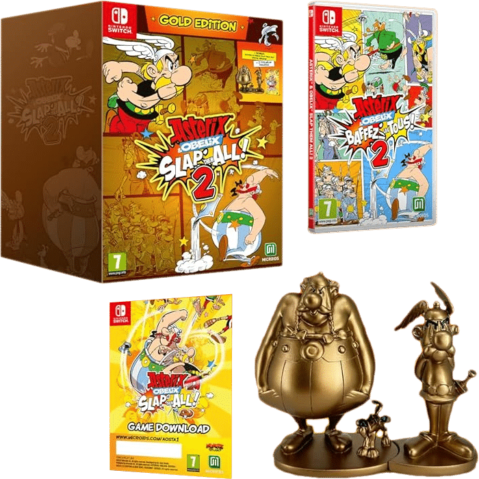 Asterix et Obelix 2 Gold Edition Switch visuel definitif produit