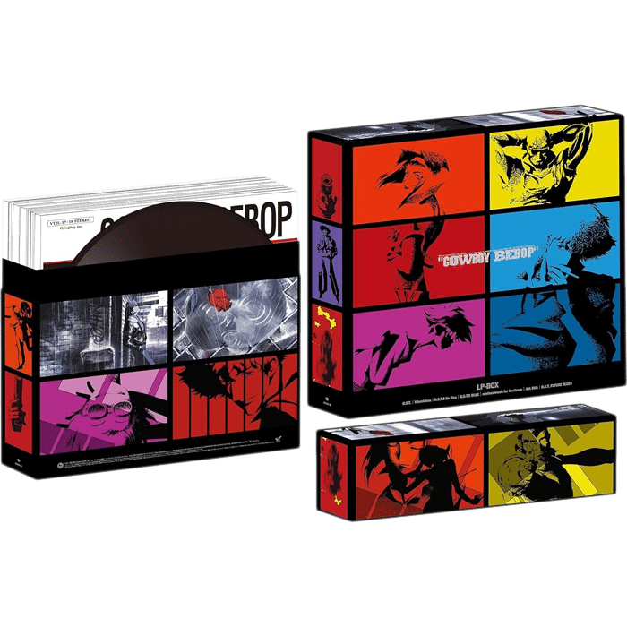 Coffret 11 Vinyles Cowboy Bebop 25 ans visuel produit