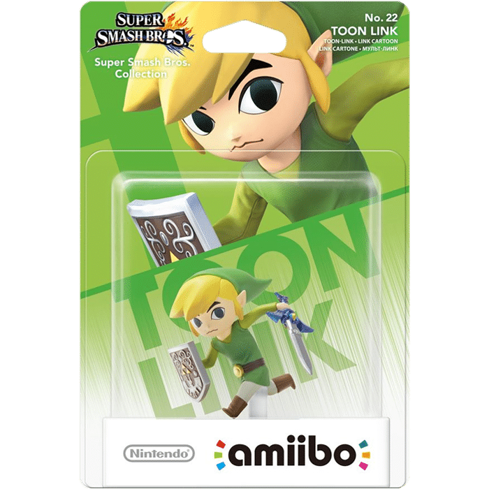 amiibo toon link super smash bros pas cher viseul produit