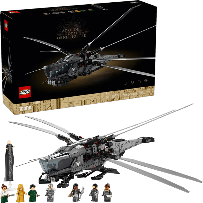 Lego Dune Ornithopter 10327 visuel produit