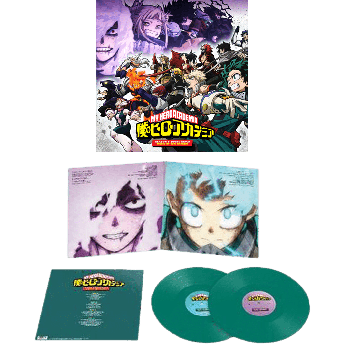 vinyle my hero academia saison 6 visuel produit