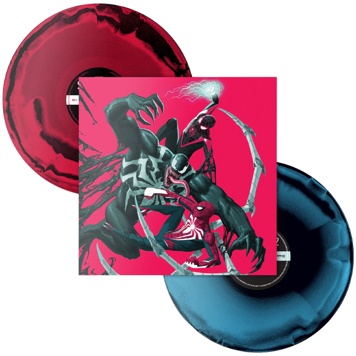 vinyles spiderman 2 ps5 exclu mondo visuel produit