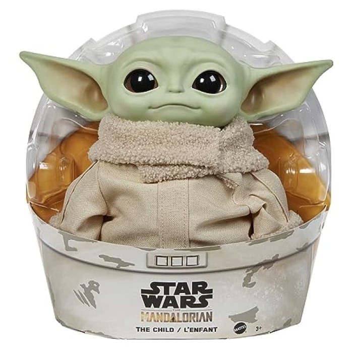 peluche star wars mandalorian 28 cm visuel produit
