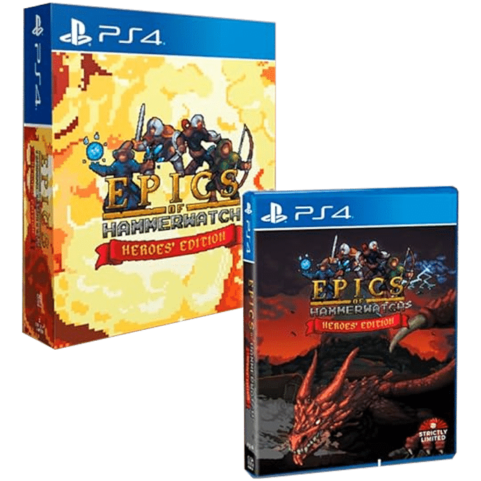 epics of hammerwatch limited heroes ps4 visuel produit