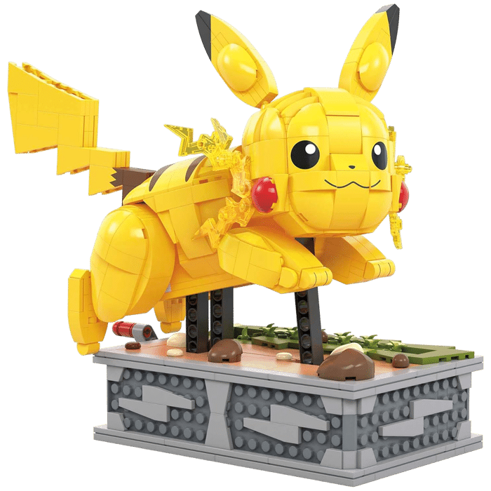 mega construx pokémon collector pikachu visuel produit