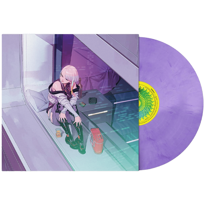 vinyle cyberpunk edgerunners bande originale visuel produit