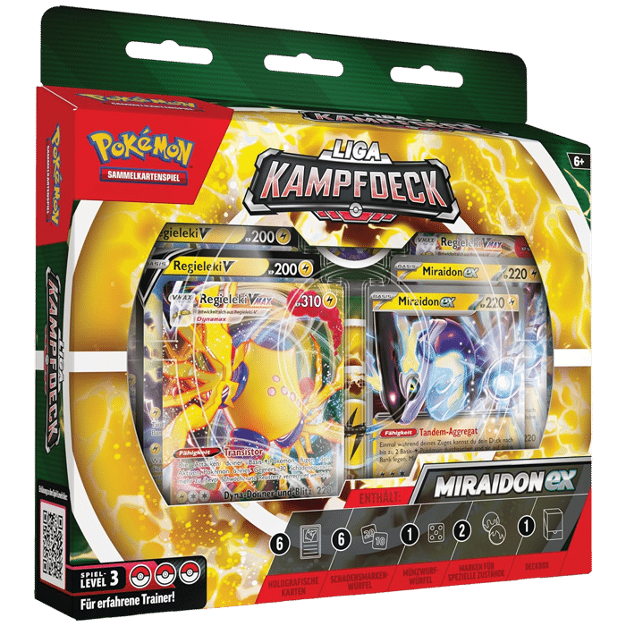 deck de combat pokemon miraidon ex visuel produit