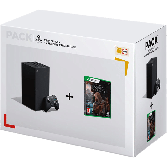 pack xbox series x assassins creed mirage visuel produit