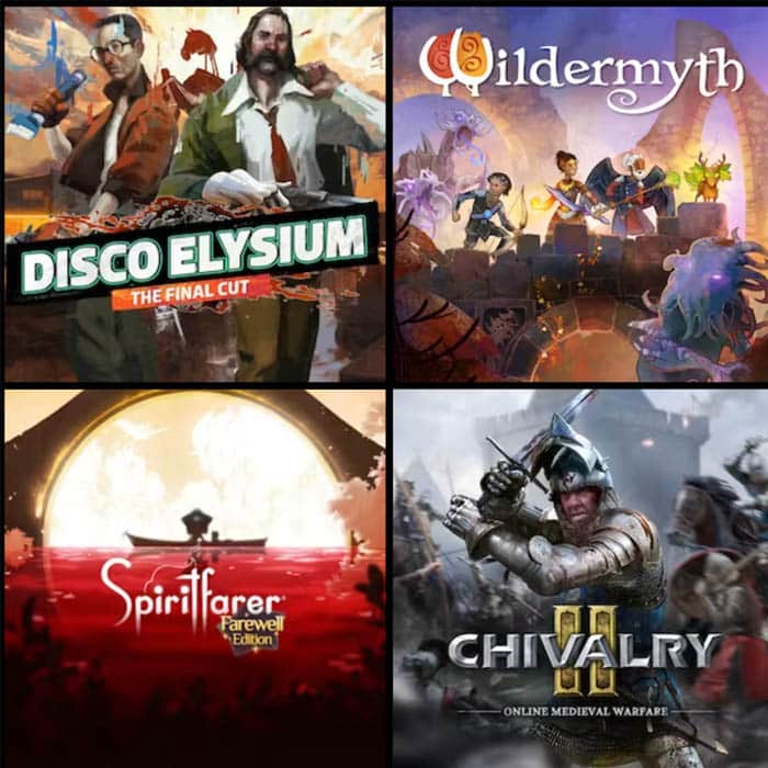Pack IGN humble bundle 7 jeux PC visuel produit
