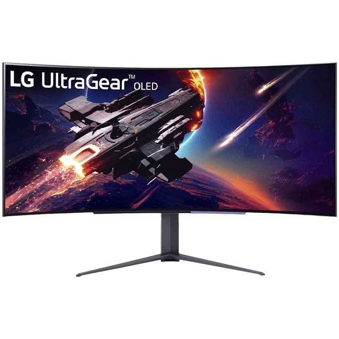 ecran pc gaming oled lg 45gr95qe b visuel produit