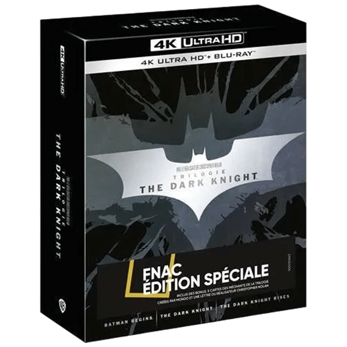 coffret the dark knight fnac blu ray 4k visuel produit