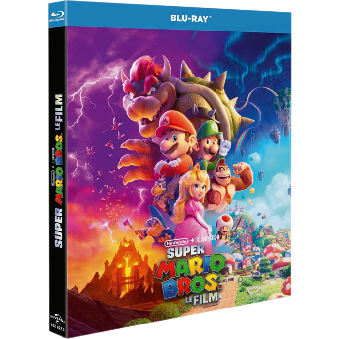 Super Mario Bros Le Film Blu ray visuel definitif produit