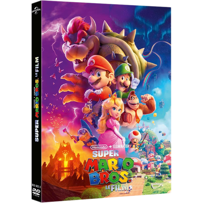 super mario bros le film dvd visuel definitif produit