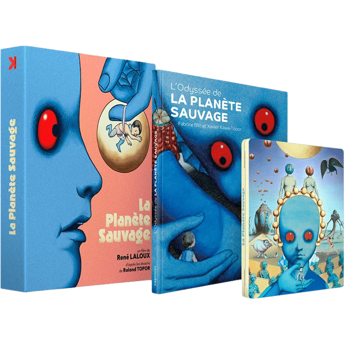 Coffret La planète Sauvage Blu Ray visuel produit