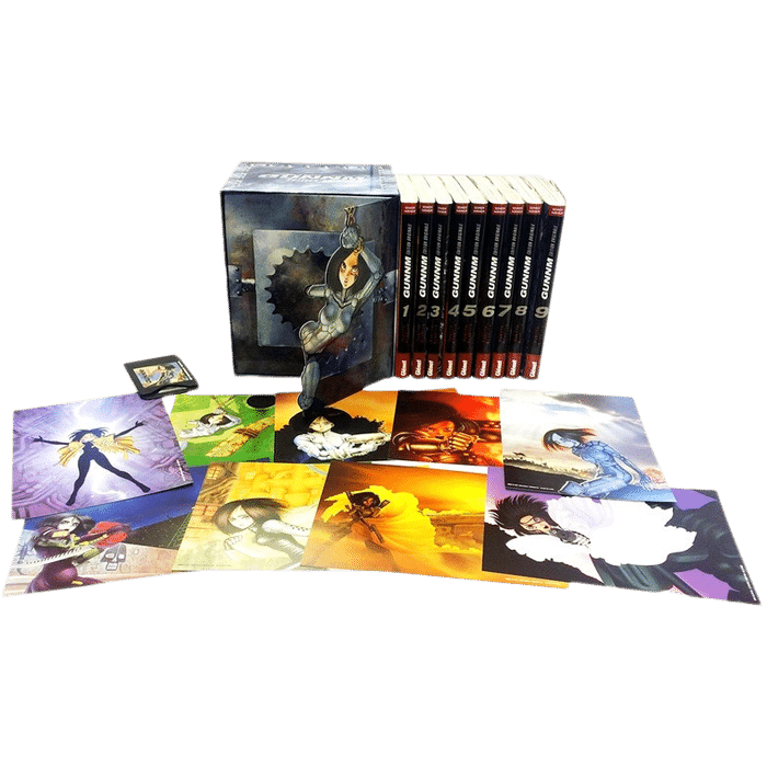Coffret Gunnm intégrale visuel produit