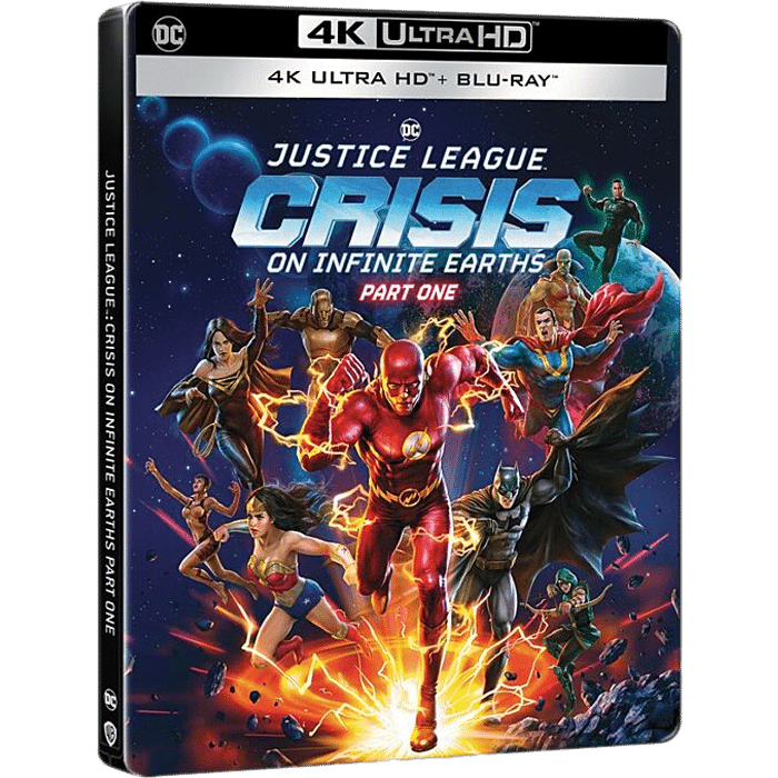 Justice League Crisis on Infinite Earths 4K Steelbook visuel produit
