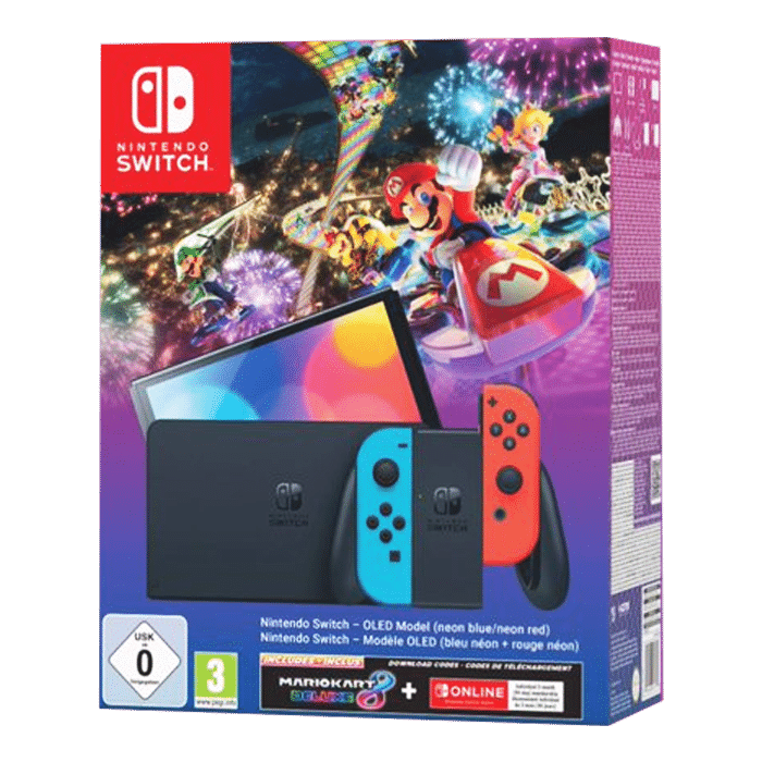 pack console switch oled mario kart 8 deluxe définitif visuel produit