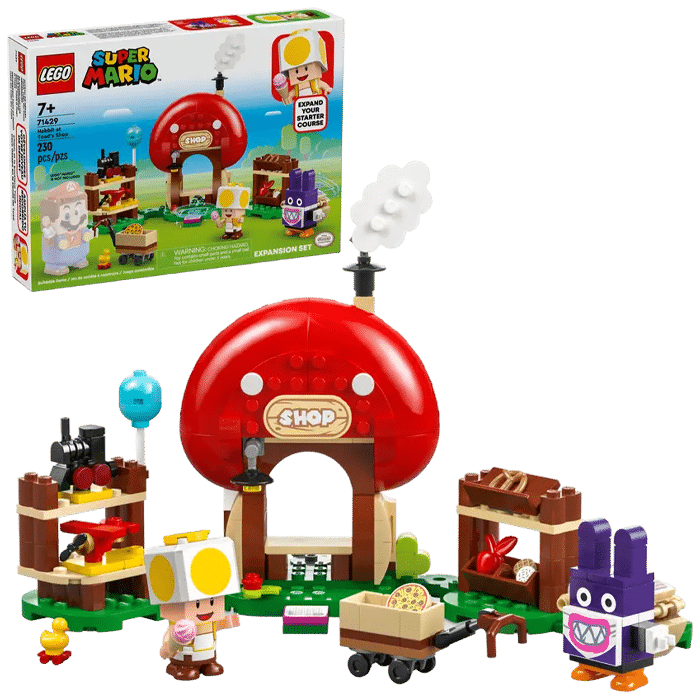 lego super mario la boutique toad 71429 visuel produit
