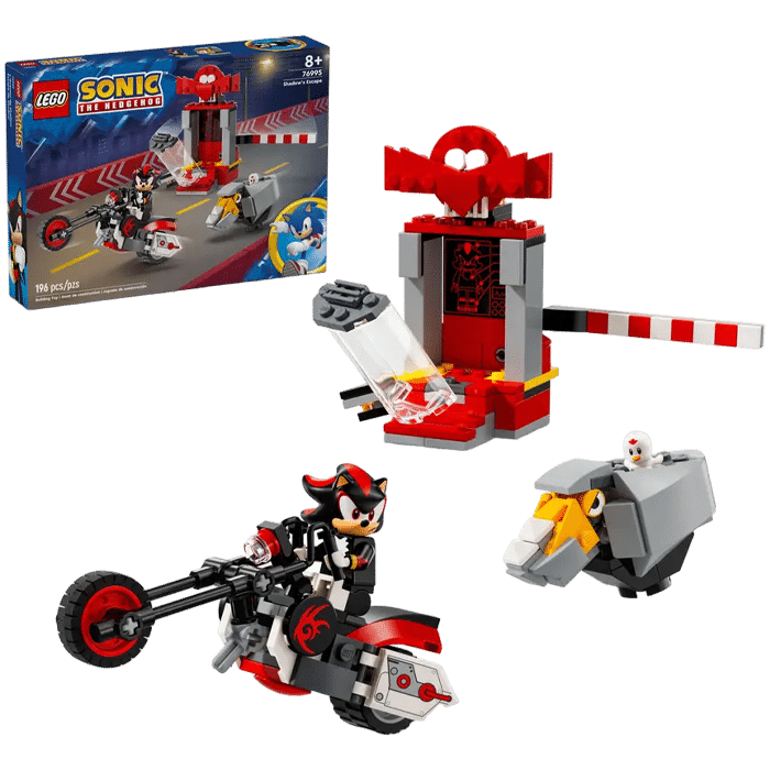 lego sonic evasion de shadow 76995 visuel produit
