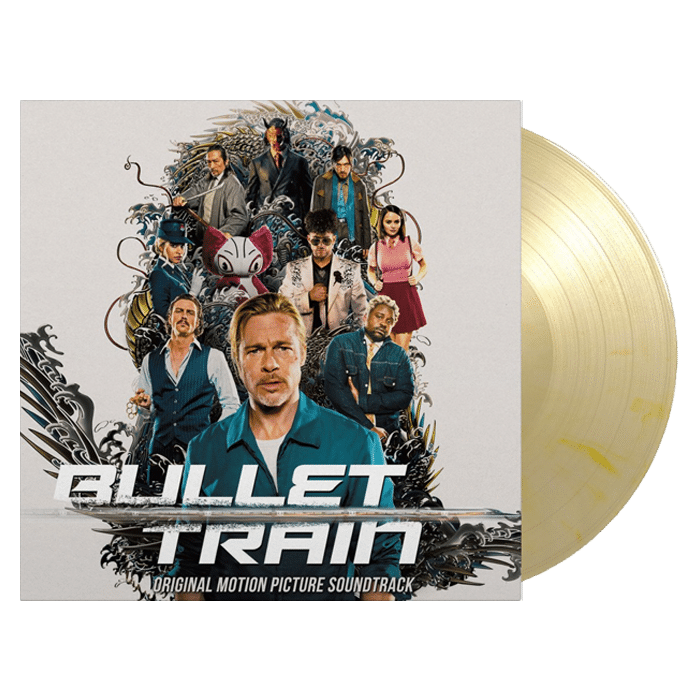 bullet train vinyle jaune visuel produit