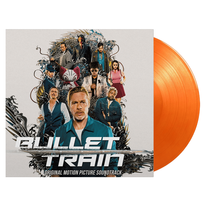 vinyle orange bullet train visuel produit
