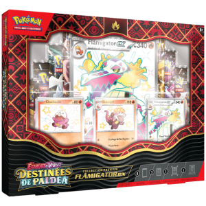 pokemon premium flamigator paldea visuel produit