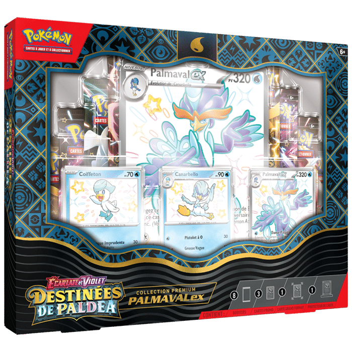pokemon premium palmaval paldea visuel produit