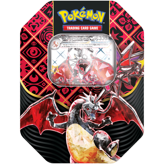 pokébox dracofeu destinées de paldea visuel produit