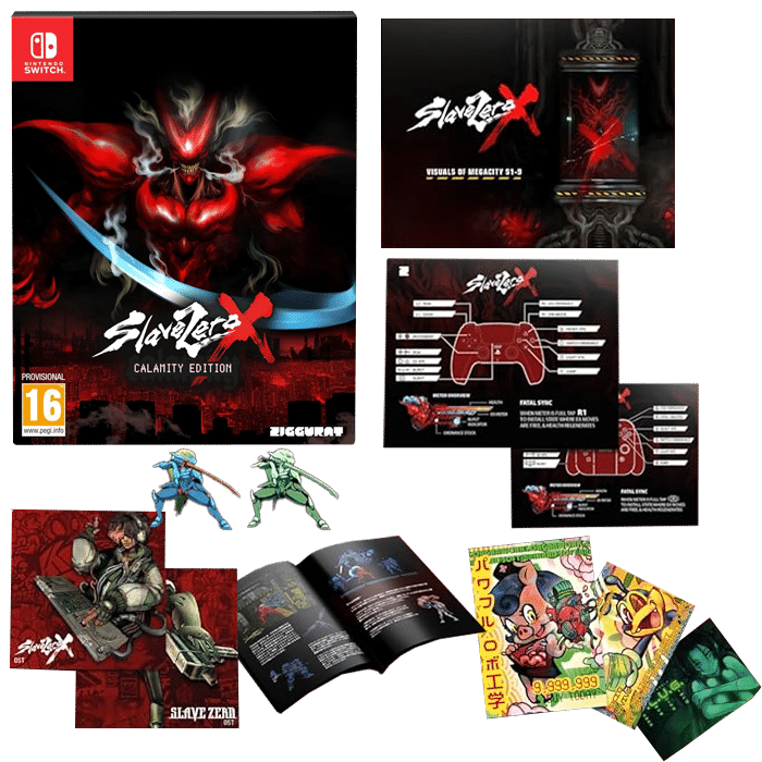 slave zero x calamity edition switch visuel produit