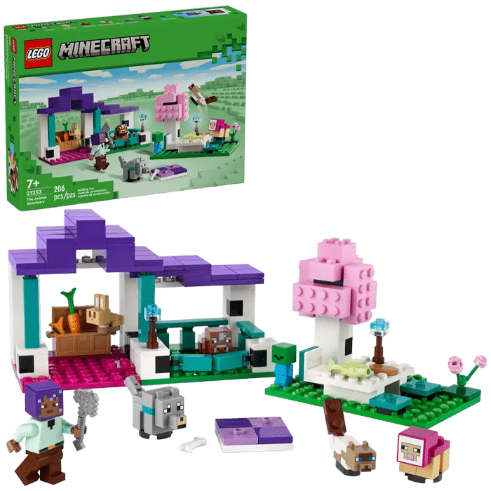 lego minecraft le sanctuaire 21253 visuel produit