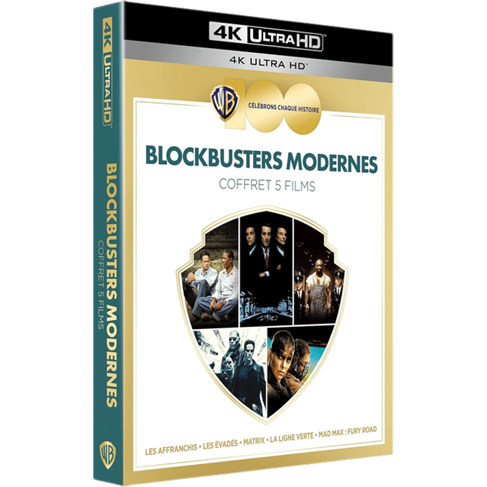 Blockbusters Modernes Coffret 5 Films Blu ray 4k visuel produit 2
