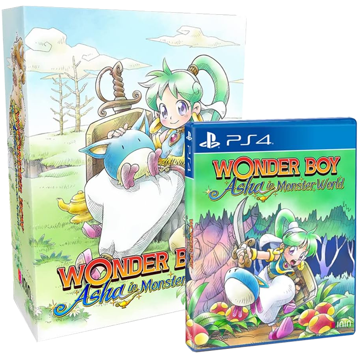 Wonder Boy Asha in Monster World Collector ps4 visuel produit
