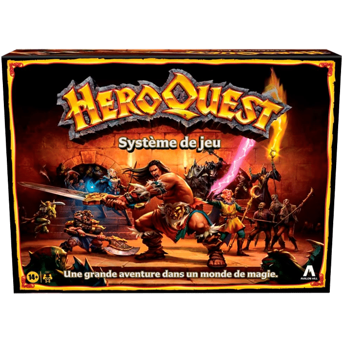 jeu de société hero quest visuel produit