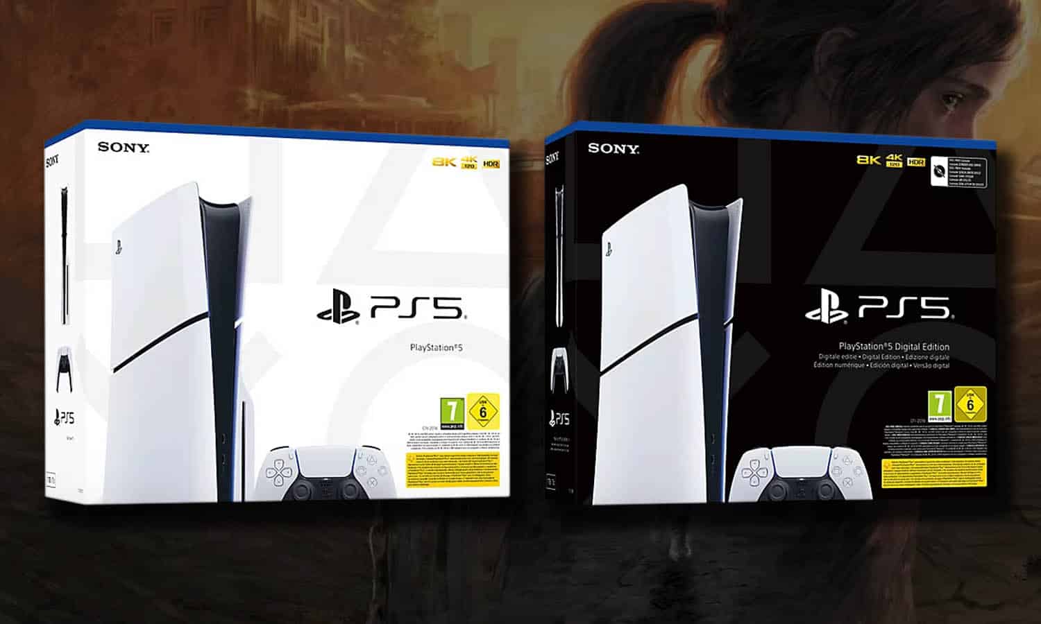 SLIDER Console PS5 Slim Digital standard packaging v8
