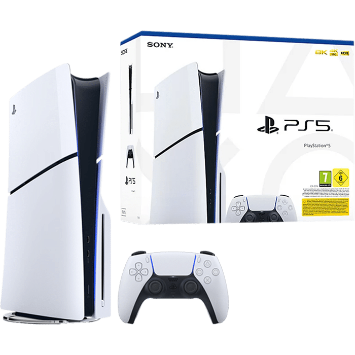 Console PS5 Slim standard visuel produit packaging