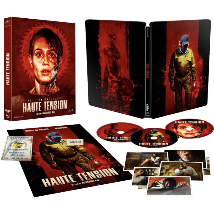 haute tension collector 4k steelbook visuel produit