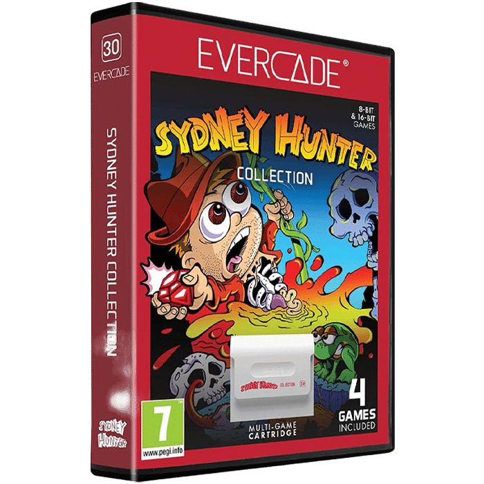 evercade sydney hunter collection visuel produit