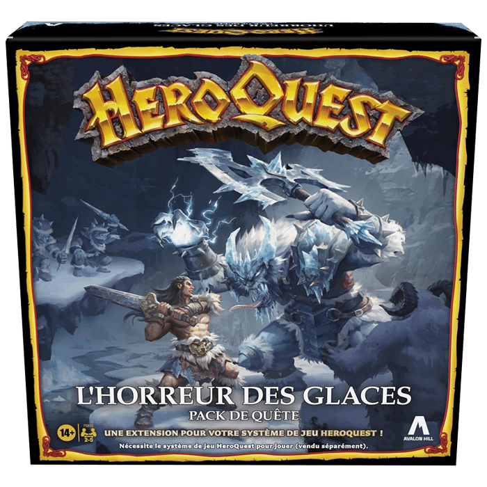 hero quest l horreur des glaces visuel produit