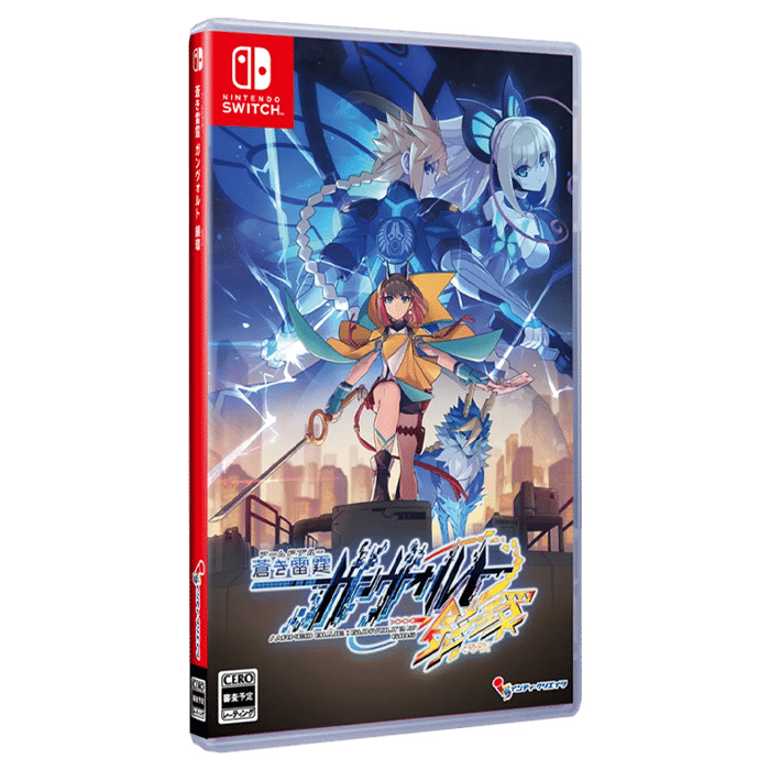 azure striker gunvolt 3 switch visuel produit