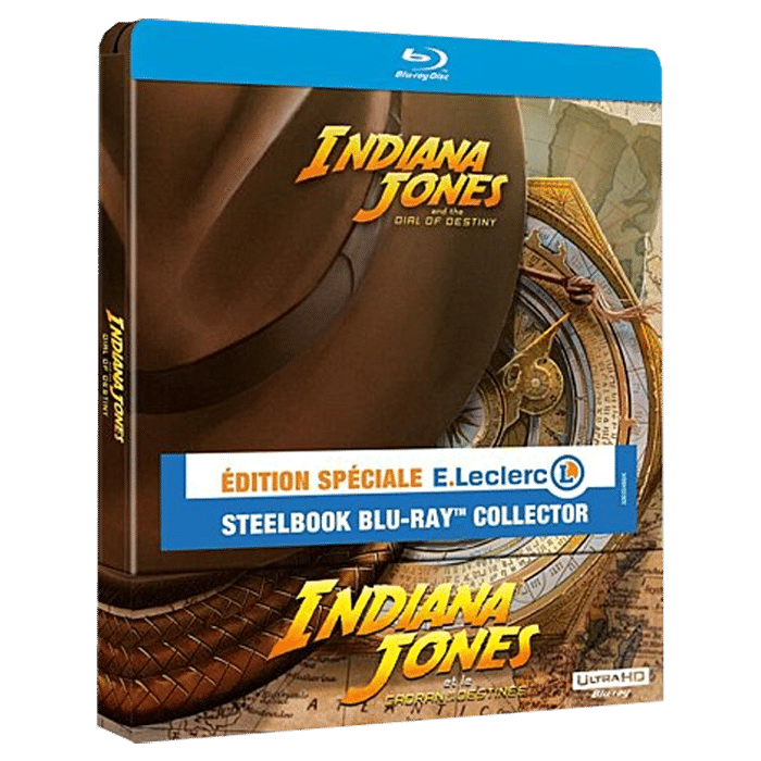 indiana jones cadran destinée blu ray steelbook visuel produit