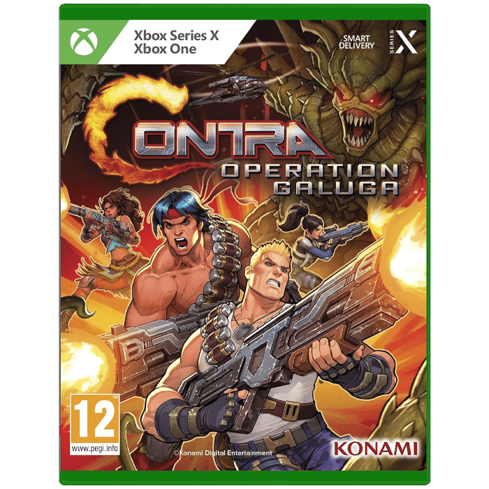 contra operation galuga xbox visuel produit