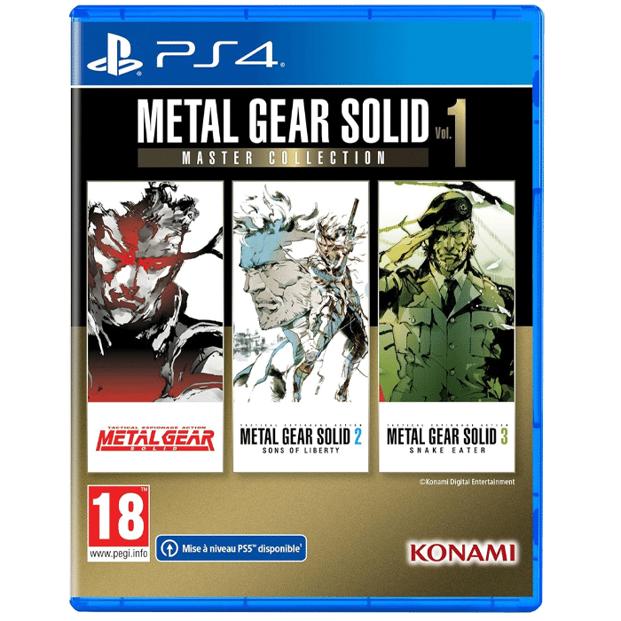metal gear solid master ps4 visuel produit