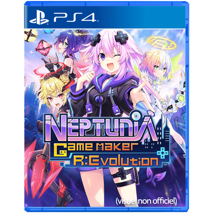 neptunia game maker r evolution ps4 visuel produit provisoire