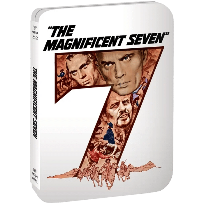 les 7 mercenaires blu ray 4k steelbook visuel produit