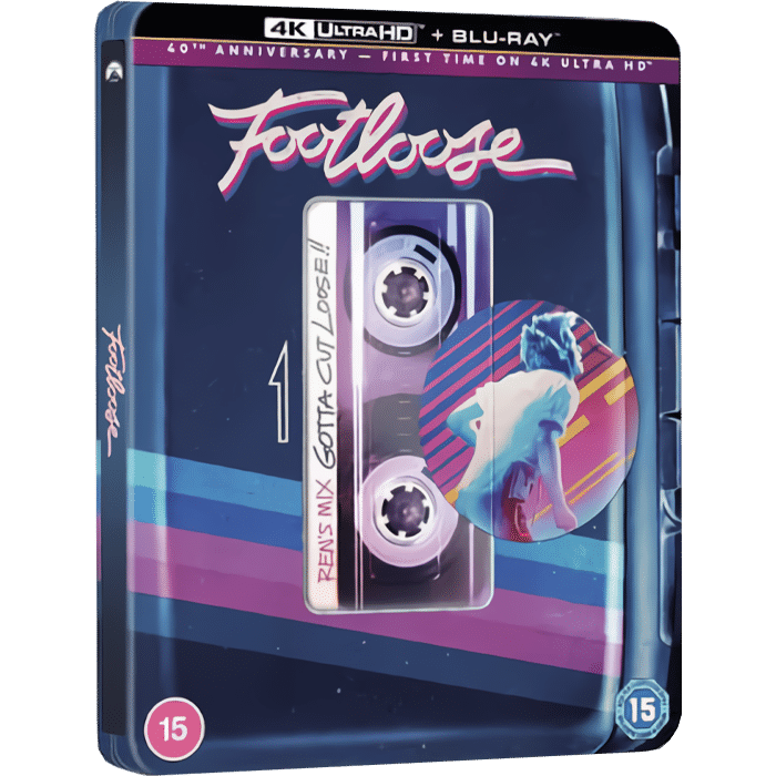 footloose blu ray 4k steelbook visuel produit v2