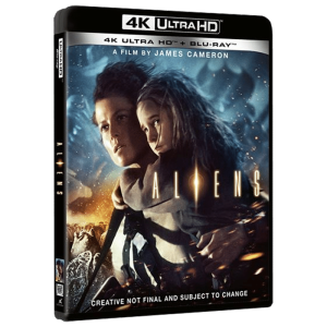 aliens blu ray 4k visuel produit provisoire