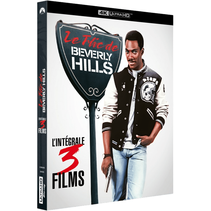 Le flic de berverly hills integrale 4k visuel produit