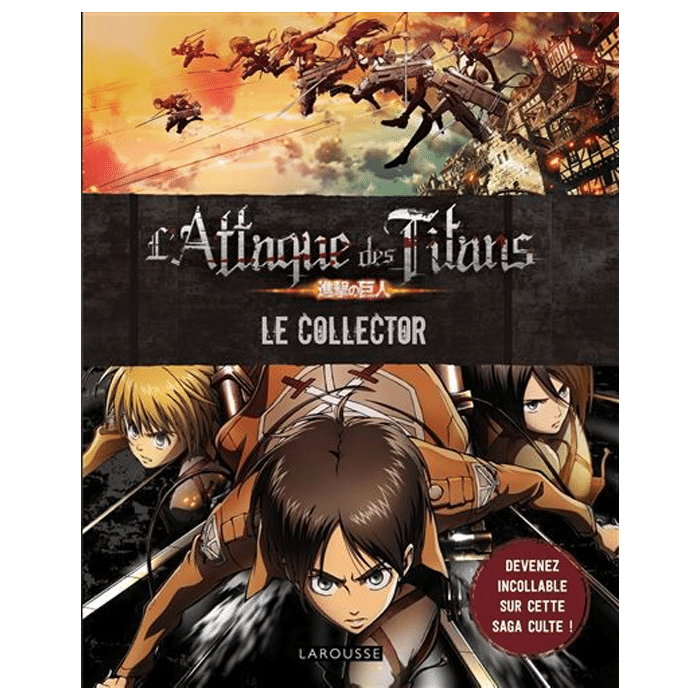 lattaque des titans le collector visuel produit