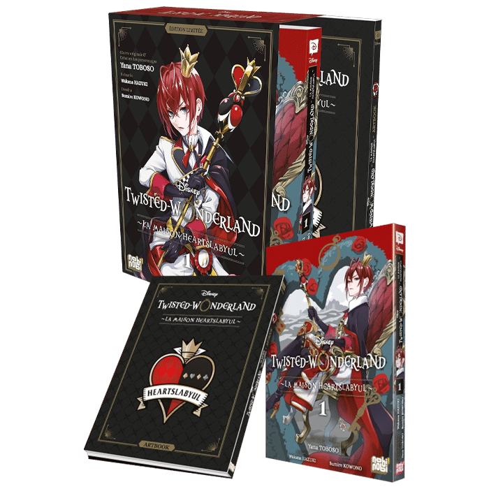 twisted wonderland tome 1 collector visuel produit